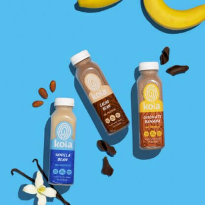 Image from Koia website for the vegan protein shakes article