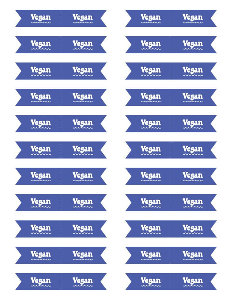 PETA-owned image for the vegan toothpick flags mission