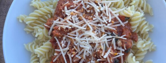 Brian Butcher of The Home Team’s Red Sauce Pasta