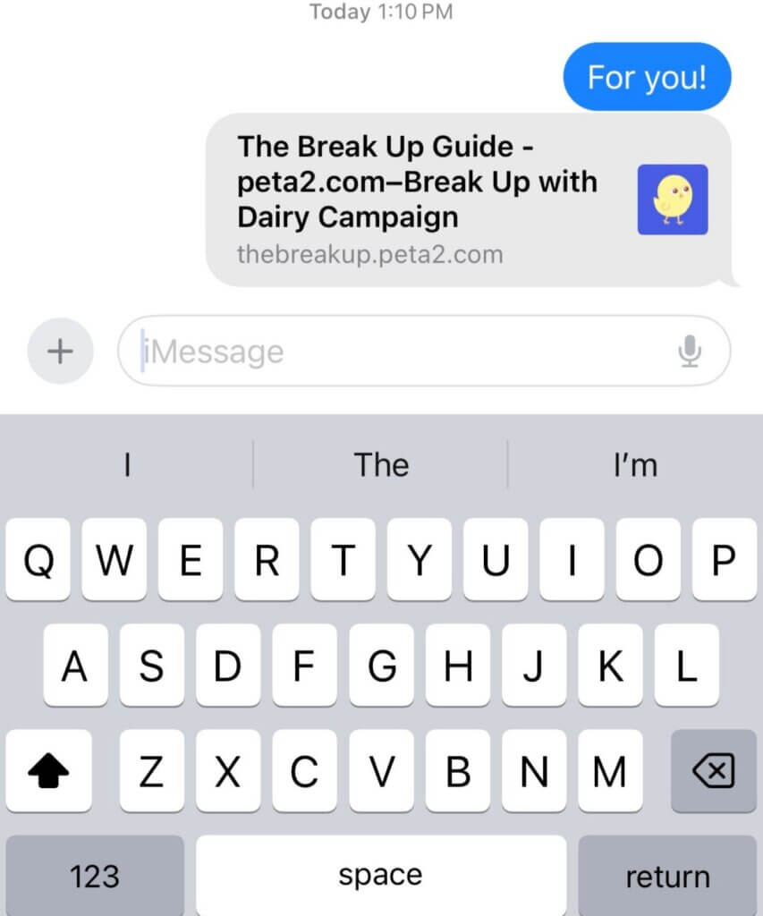 PETA-owned image for the Breakup Survival Kit mission