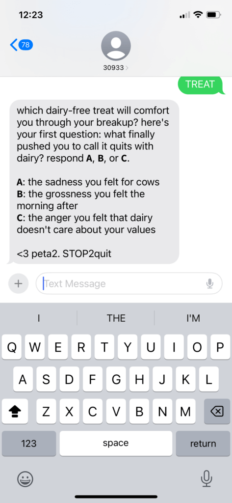PETA owned image for the Breakup Desert Mission