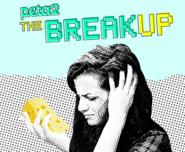 PETA-owned image for the breakup