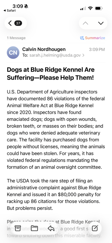 Image for the Blue Ridge Kennel mission