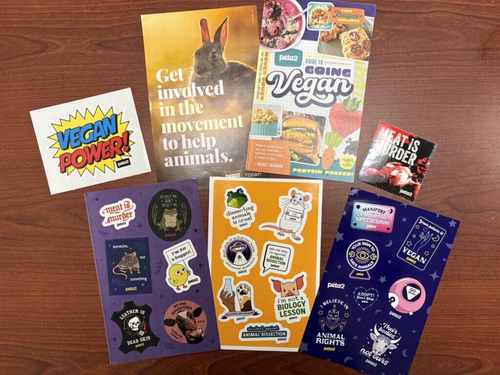 PETA owned image for the sticker set page