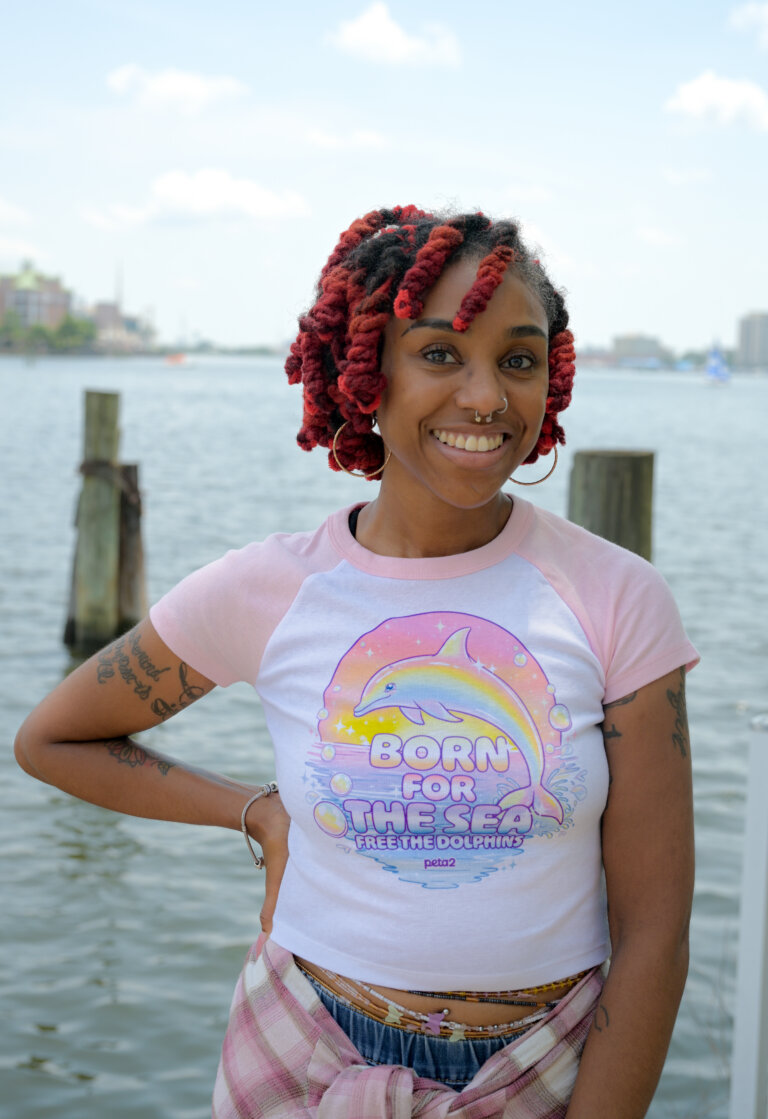 PETA Owned image for the dolphin tee page
