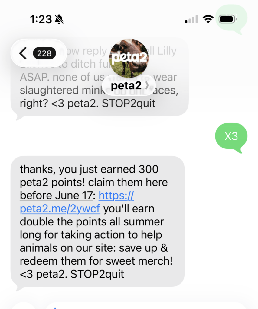 PETA owned image for the Reply X 6-10-2026 mission