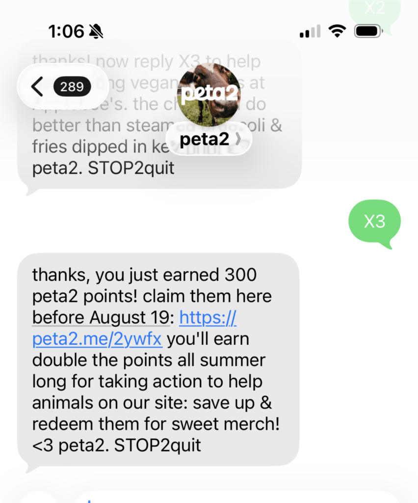 PETA owned image for the reply X 8-12-2026 mission