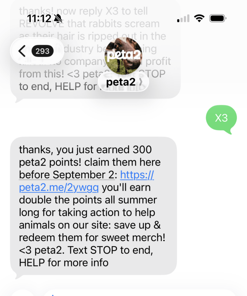 PETA owned image for the reply X 8-26-2026 mission