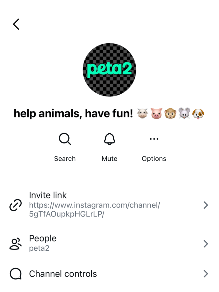 PETA owned image for the Broadcast Channel mission