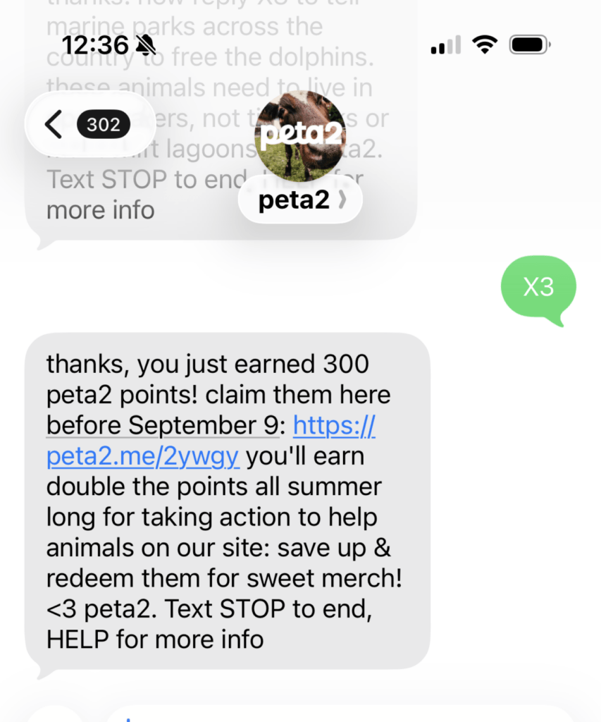 PETA owned image for the reply X 9-2-2026 mission